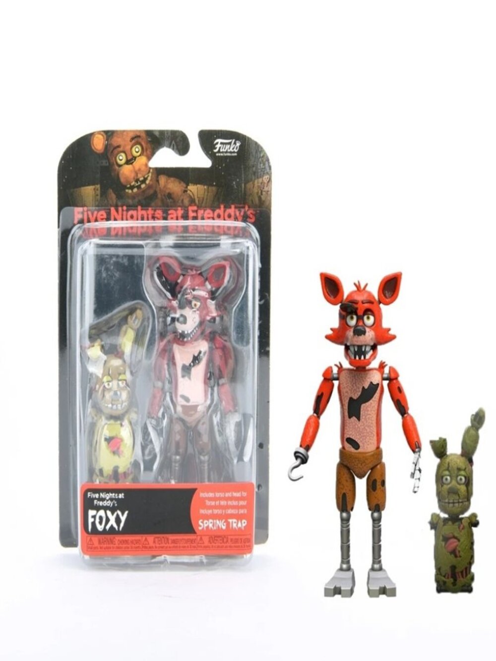 Five Nights at Freddy's Foxy Springtrap 5" Collectible Action Figure Toy